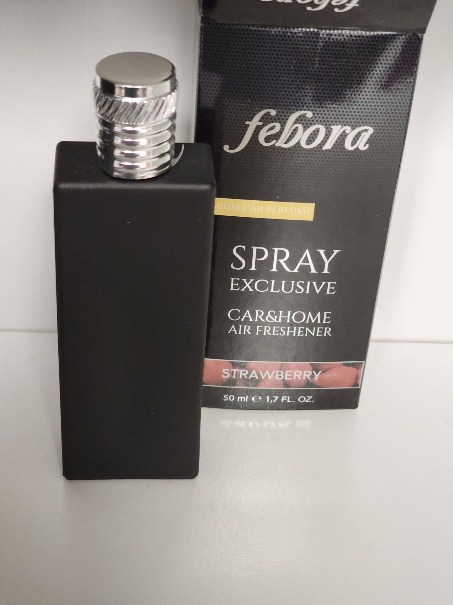 Strawberry Scent Car Air Freshener, 50ml, FEBORA