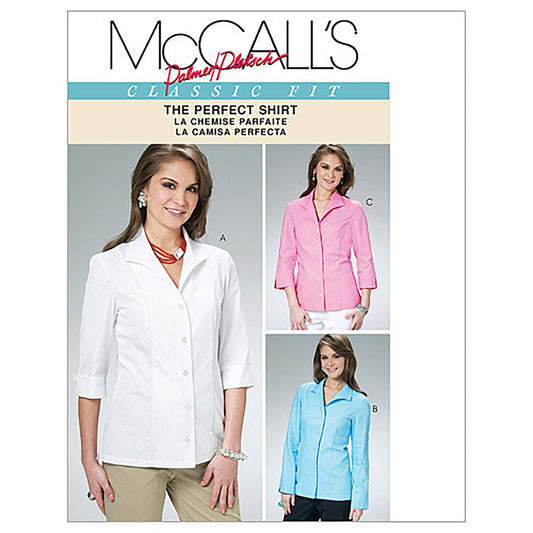 McCall's Patterns M6076 Misses' Shirts