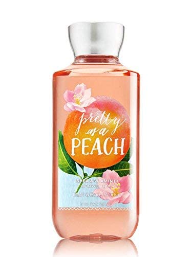 Bath and Body Works Gift Set of of 2 - 10 Fl Oz Shower Gel (Pretty as a Peach) Multicolor