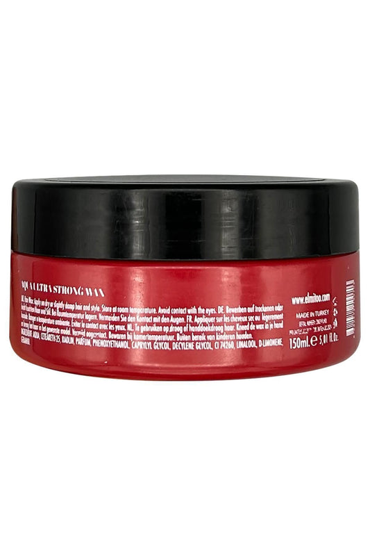 El Mito Edge Control Aqua Extra Strong Holding Gel Wax for Braiding, Twists & Lace Wigs - Unisex Natural Styling Balm with Matte Finish & Firm Hold, 5oz (150ML)