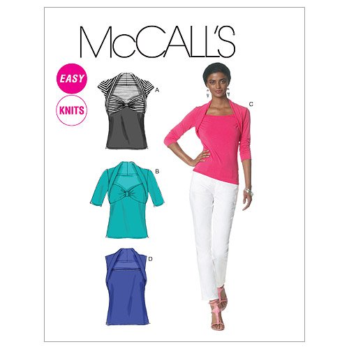 McCall's Patterns M6284 Misses' Tops