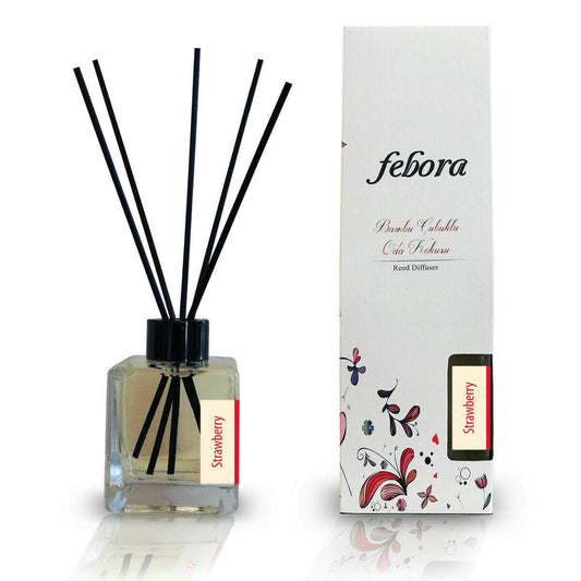 FEBORA Reed Diffuser 3.4 OZ /100ML. - Strawberry