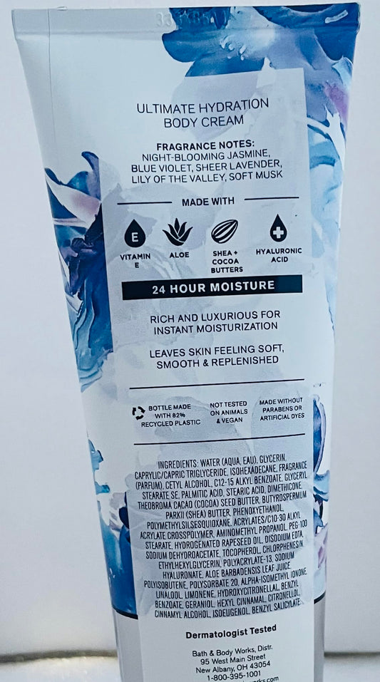 Bath and Body Works Gift Set of of 2 - 8 oz Body Cream - (Moon Light Path)