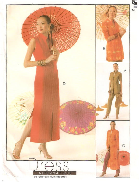 Misses Tops, Duster, Dress And Pants McCall's Sewing Pattern 4078 (Size: DD 12-14-16-18)