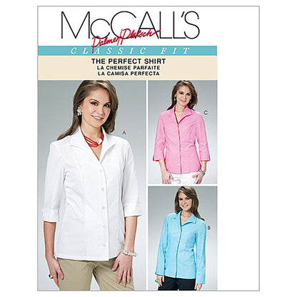 McCall's Patterns M6076 Misses' Shirts