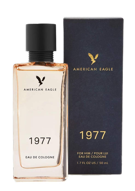 American Eagle Dewy greens, Cedar Leaf, Warm Musk 1.7 fl.oz. 1977 Men's Eau De Cologne