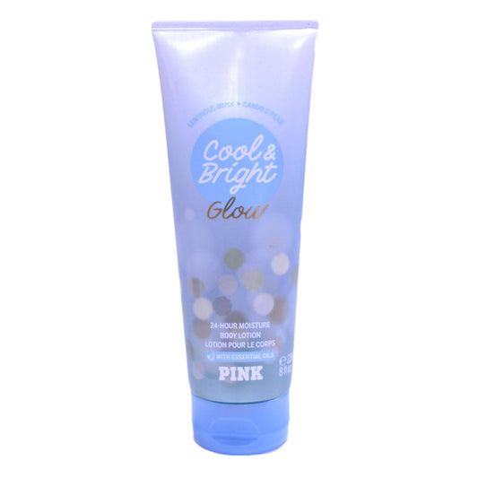 Victoria's Secret Pink Body Lotion 8 Fl Oz (Cool & Bright Glow)