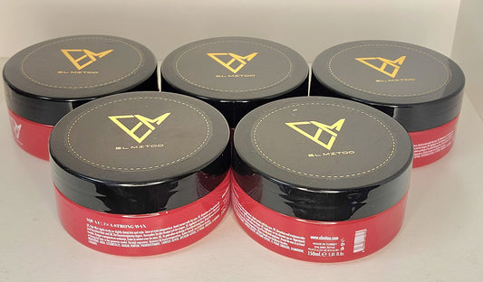 El MITOO Edge Control Aqua Extra strong wax Unisex 5oz (150 ml) Set of 5