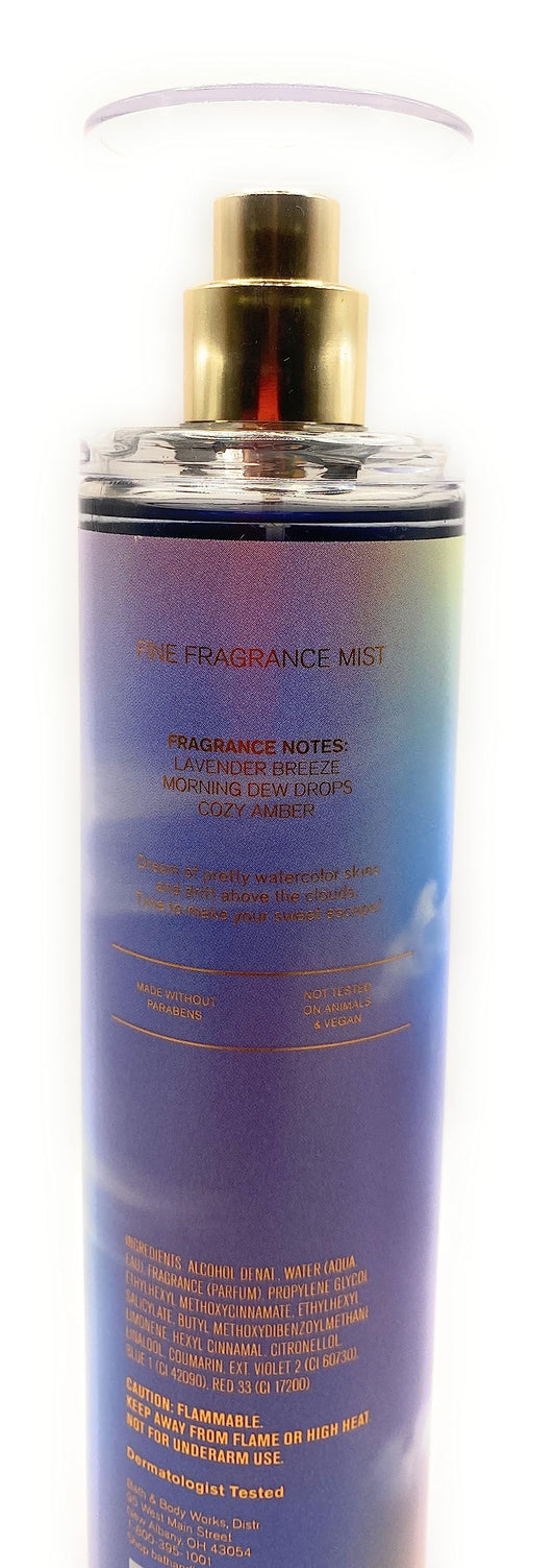 Bath & Body Works Cloud Nine Fine Fragrance Mist 8 Fluid Ounce Spray