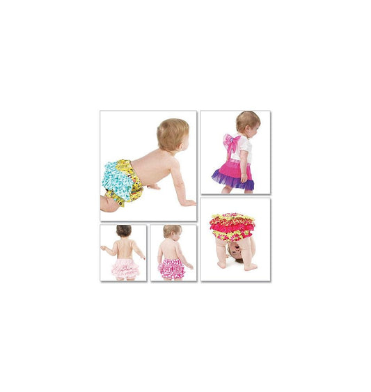 McCall's Patterns M6345 Infants' Diaper Covers and Wings