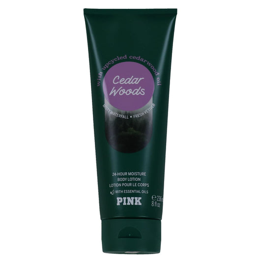 Victoria's Secret Pink Body Lotion 8 Fl Oz (Cedar Woods)