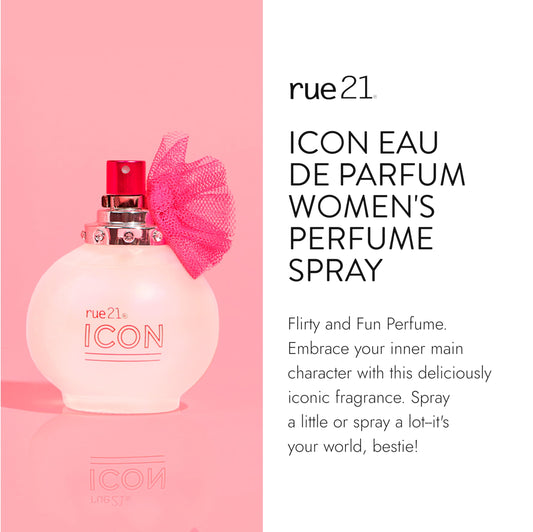 Rue 21 Icon Eau De Parfum Women's Perfume Spray - 1.7 fl oz (50 ml)