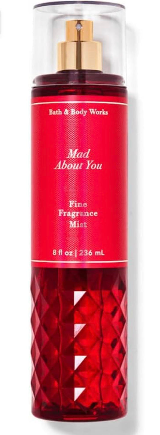 Bath & Body Works Fine Fragrance Body Spray Mist 8 fl oz / 236 mL (Mad About You) Packaging Varies
