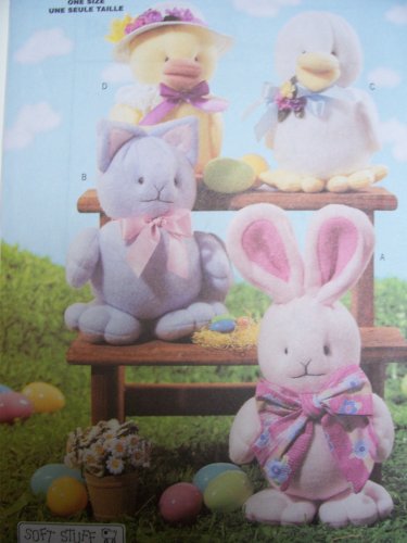 Butterick 3802 Craft Pattern Springtime Friends