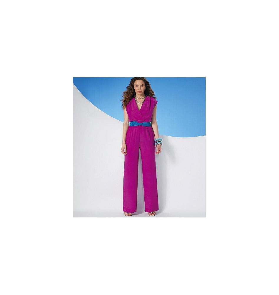 McCall's Patterns M6083 Misses' Jumpsuit in 3 Lengths and Sash