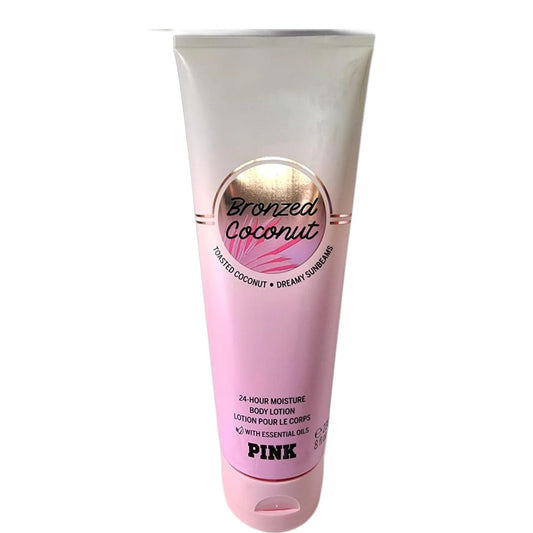 Victoria's Secret Pink Moisture Body Lotion Bronzed Coconut, Orange, 8 Fl Oz (Pack of 1)