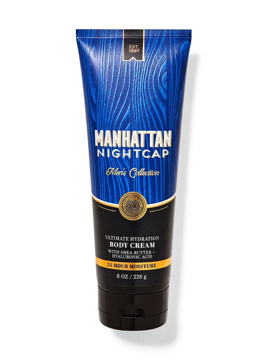 Bath and Body Works Body Cream Men 8 oz (Manhattan Nightcap)