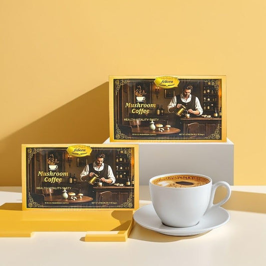 Febora Mushroom Coffee, Health and Vitality Blend, 15 Bags 273gramm