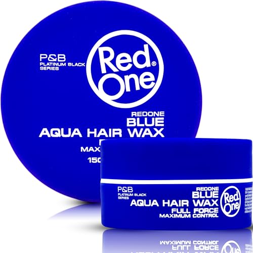 RedOne Aqua Hair Wax Blue