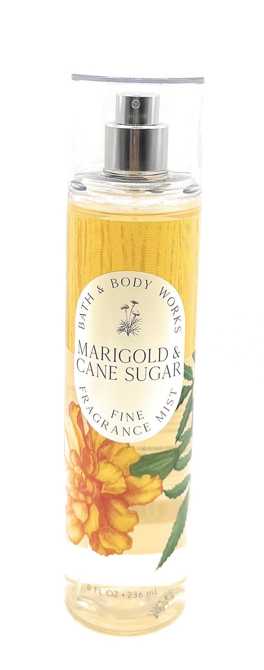 Bath and Body Works Marigold & Cane Sugar Fine Fragrance Mist 8 Ounce Body Spray