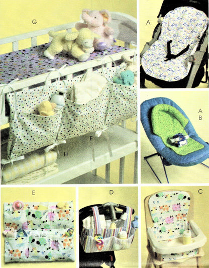 McCall's Sewing Pattern M4897 Baby Accessories