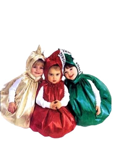 McCall's 2342 Toddlers' Kisses Costume Sewing Pattern, Toddler Size 1/2, 1